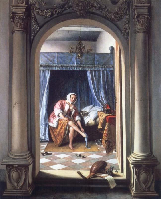 Jan Steen The toilet China oil painting art